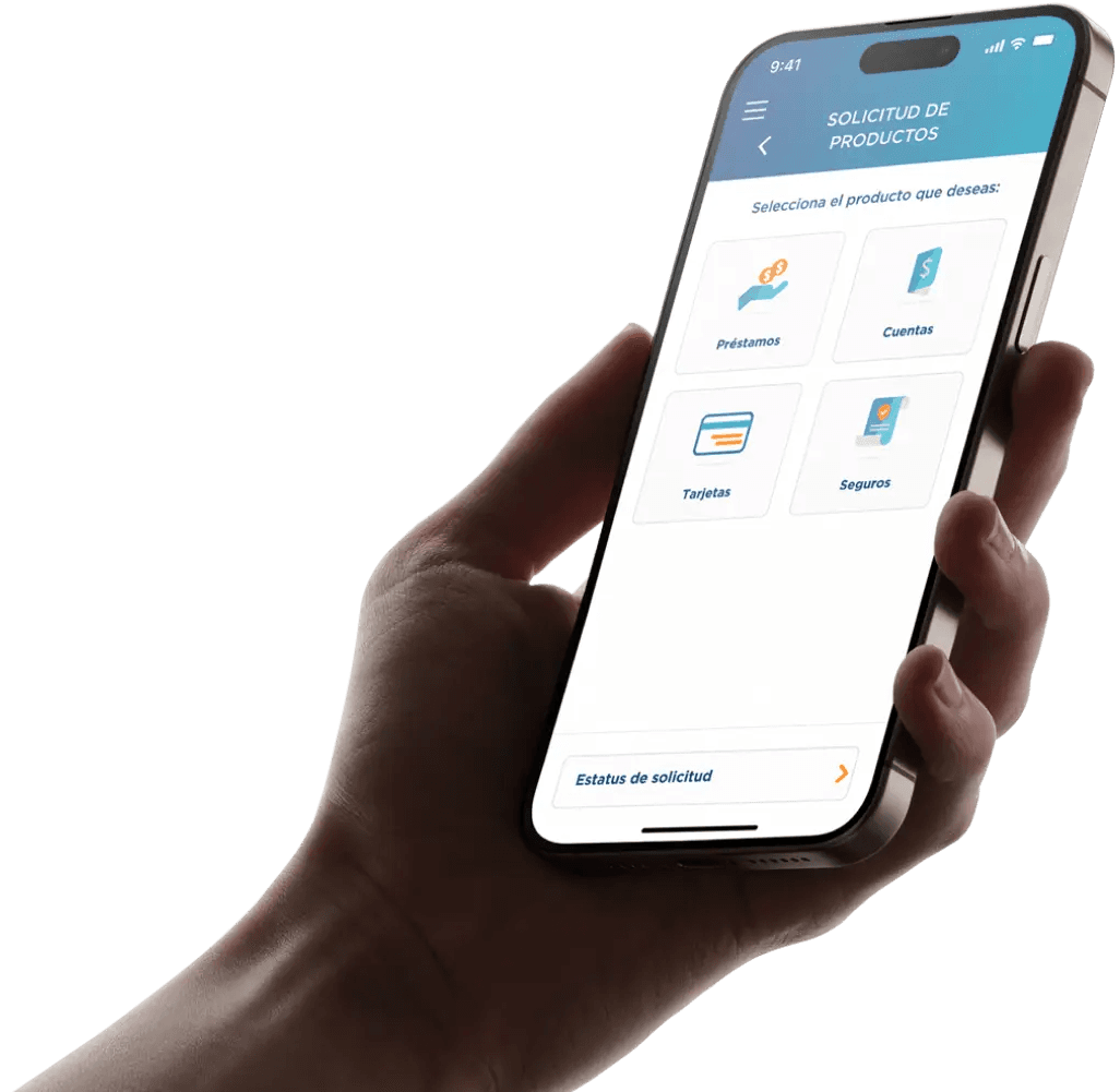 Vista previa de la app